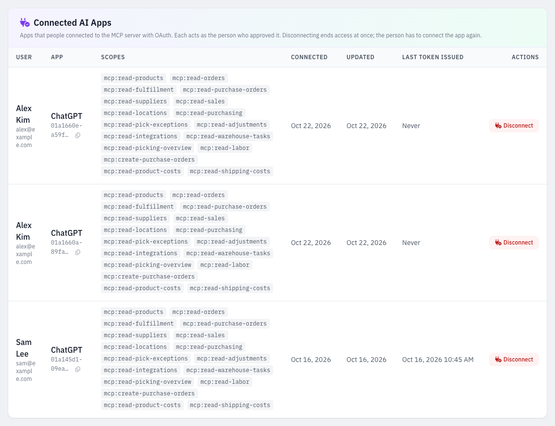 Connected AI Apps